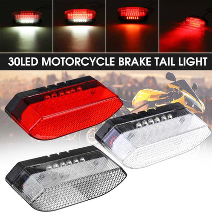 MK-285 Motorcycle LED Taillight Plate Light(Without Stand Red Cover) - Signal Lights by PMC Jewellery | Online Shopping South Africa | PMC Jewellery | Buy Now Pay Later Mobicred