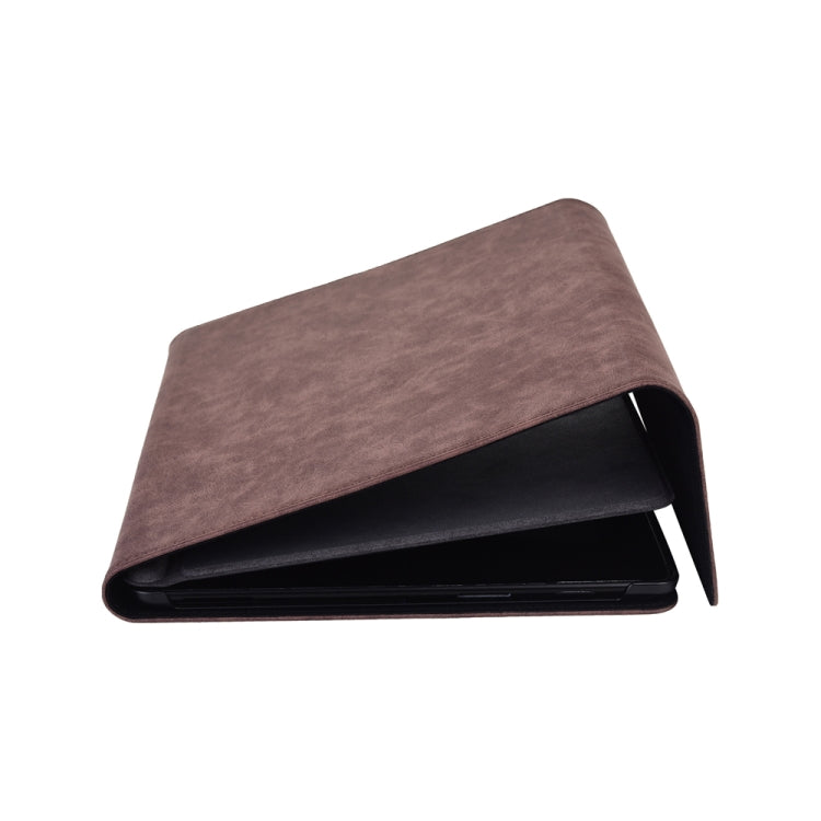13 inch Leather Tablet Protective Case For Microsoft Surface Pro X, Color: Light Gray + Power Bag - free shipping - PMC Jewellery - Order now!