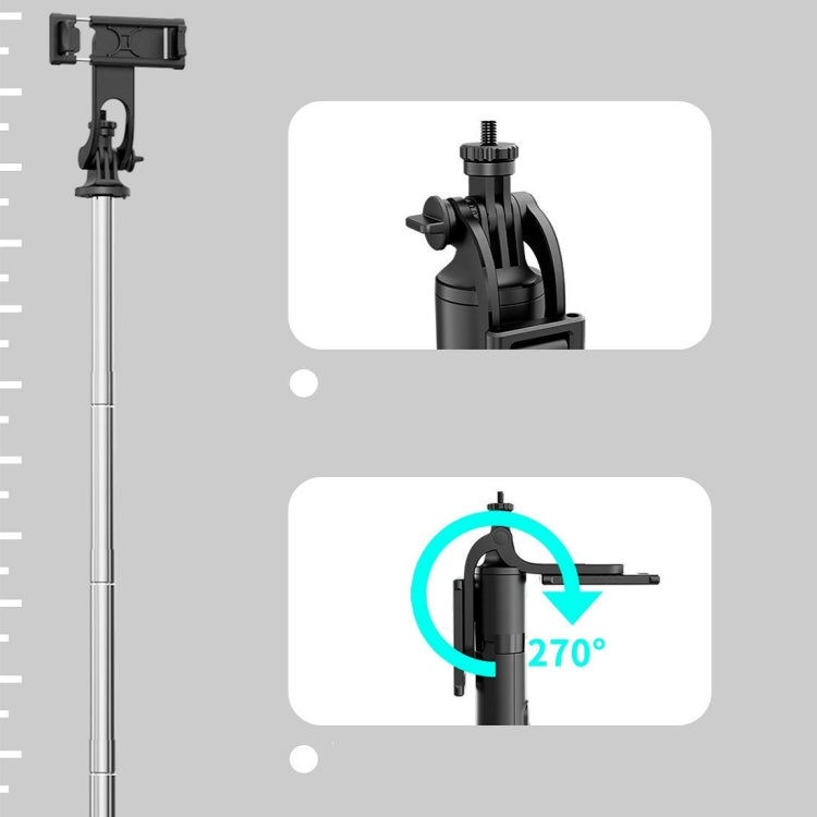 Wireless Bluetooth Selfie Stick Live Telescopic Bracket, Specification: Q05 (Black) - Selfie Sticks by PMC TechLife | Online Shopping South Africa | PMC TechLife | Buy Now Pay Later Mobicred
