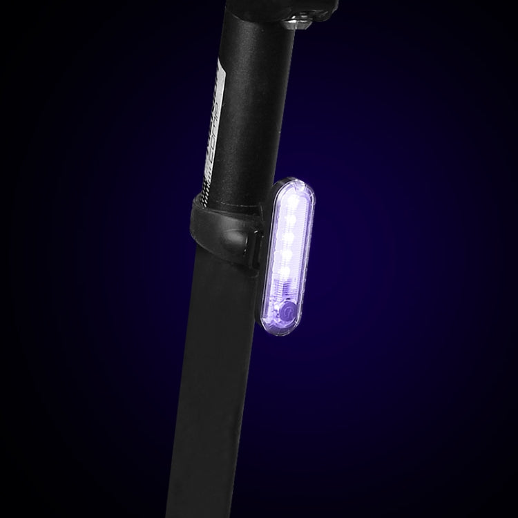Bicycle Charging Waterproof Warning Light(White) - free shipping - PMC TechLife - Order now!
