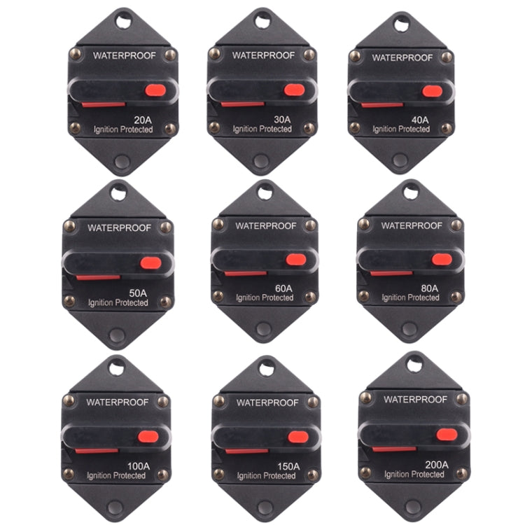 CB10 Car Audio Modified Automatic Circuit Breakerion, Specification: 50A - Fuse by PMC TechLife | Online Shopping South Africa | PMC TechLife | Buy Now Pay Later Mobicred