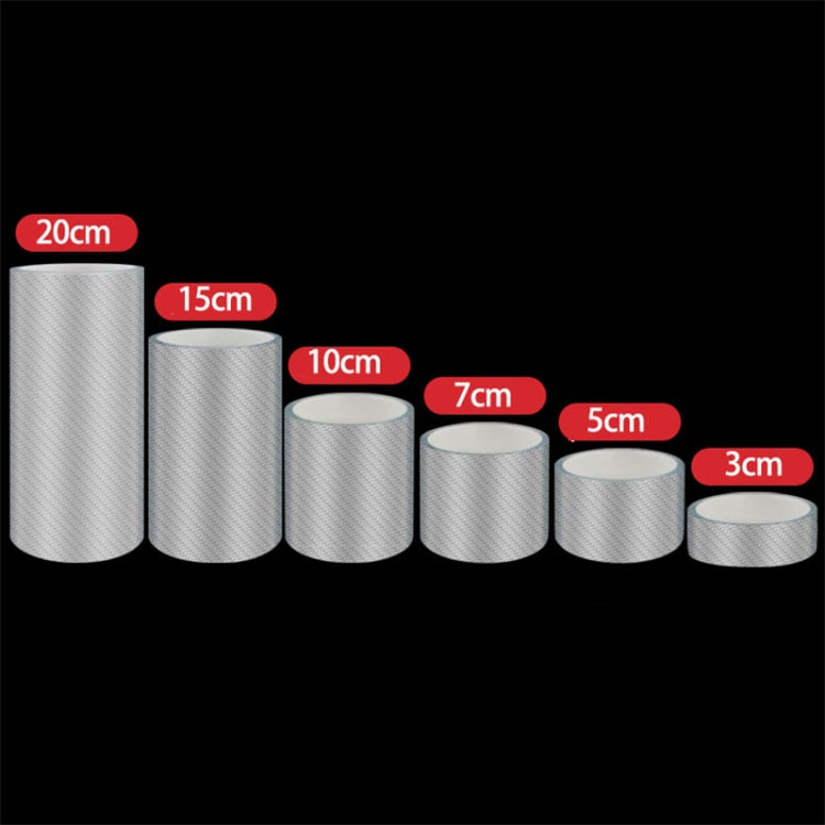 7cm x 10m Car Carbon Fiber Bumper Anti-Collision Strip - Anti Collision Sticker by PMC TechLife | Online Shopping South Africa | PMC TechLife | Buy Now Pay Later Mobicred