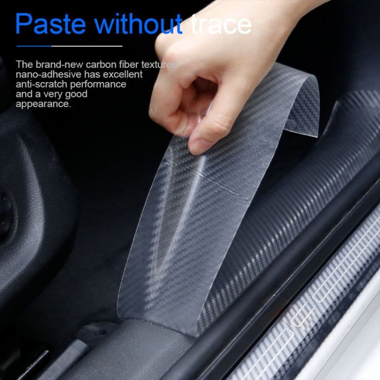 20cm x 3m Car Carbon Fiber Bumper Anti-Collision Strip - Anti Collision Sticker by PMC TechLife | Online Shopping South Africa | PMC TechLife | Buy Now Pay Later Mobicred