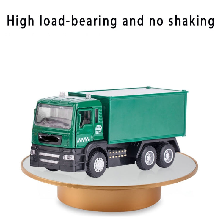 25cm USB Power Rotating Display Stand Video Shooting Props Turntable(White Bottom Frosted) -  by PMC TechLife | Online Shopping South Africa | PMC TechLife | Buy Now Pay Later Mobicred