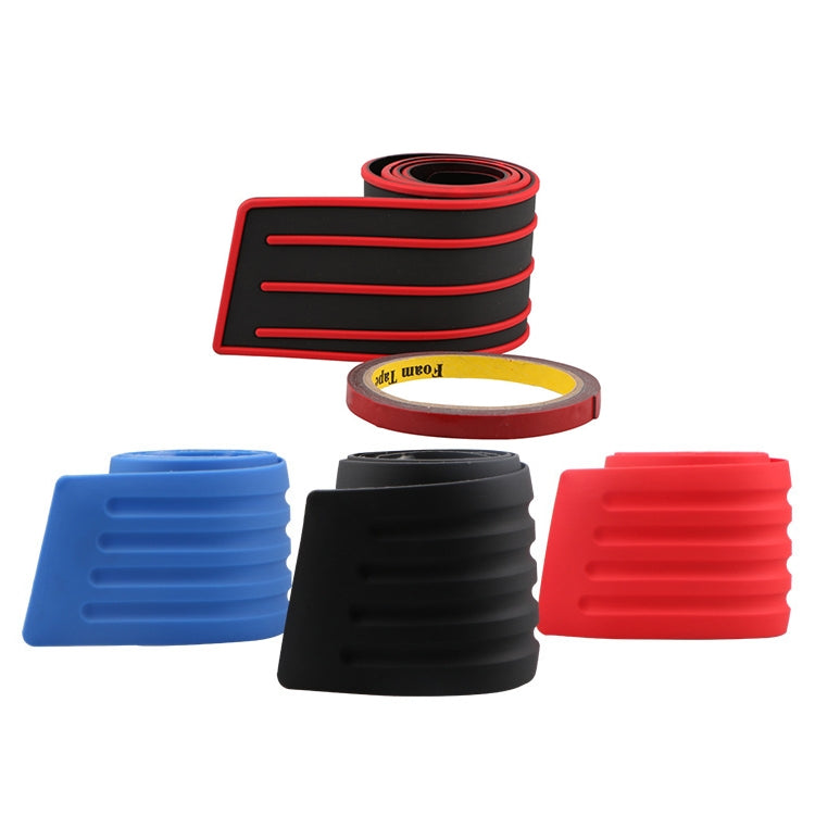 Car Tail Box Threshold Anti-Collision Strip, Color: Black Red 8x90cm - Decorative Strip by PMC TechLife | Online Shopping South Africa | PMC TechLife | Buy Now Pay Later Mobicred