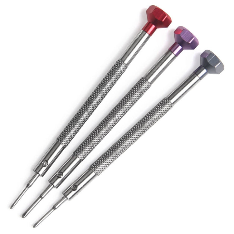 3 PCS LSD5075 Color Screwdriver Watch Repair Tool, Model: 1.4mm Crosshead - free shipping - PMC TechLife - Order now!