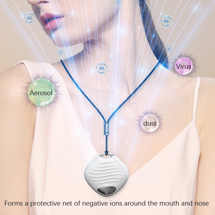 Neck Car Negative Ion Air Purifier(S02 White) - Air Purifiers & Accessories by PMc TechLife | Online Shopping South Africa | PMc TechLife | Buy Now Pay Later Mobicred