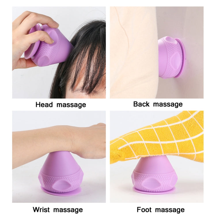 Suction Cup Type Silicone Muscle Membrane Muscle Massage Ball(Blue) - free shipping - PMC TechLife - Order now!