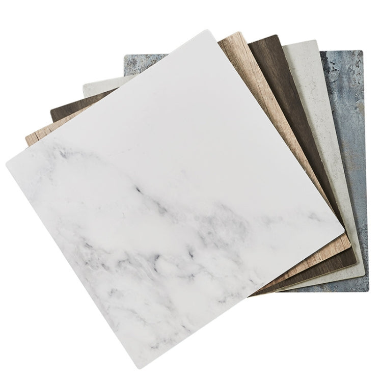 40x40cm PVC Photo Background Board(White Marble) - Brick Wall by PMC TechLife | Online Shopping South Africa | PMC TechLife | Buy Now Pay Later Mobicred