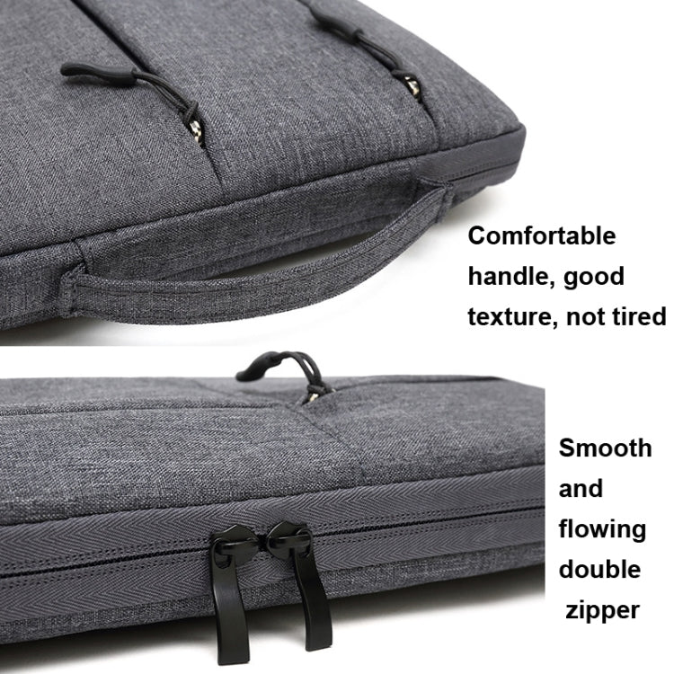Zipper Type Polyester Business Laptop Liner Bag, Size: 11.6 Inch(Rose Red) - 10 - 11 inch by PMC TechLife | Online Shopping South Africa | PMC TechLife | Buy Now Pay Later Mobicred
