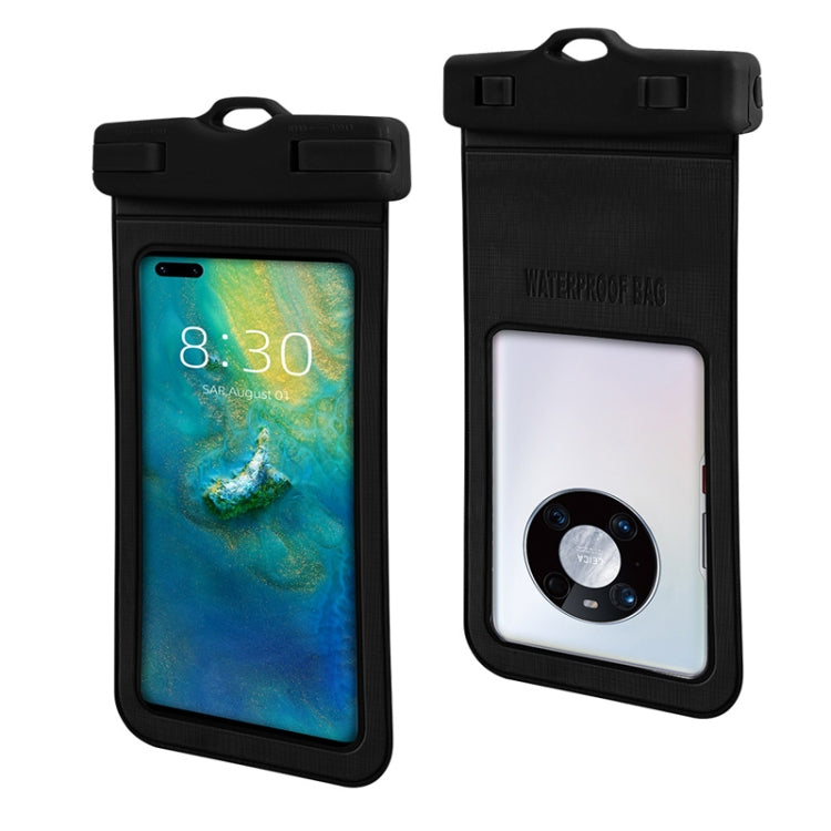 2 PCS Drift Diving Swimming Mobile Phone Waterproof Case(Black) - Waterproof Bag by PMC Jewellery | Online Shopping South Africa | PMC Jewellery