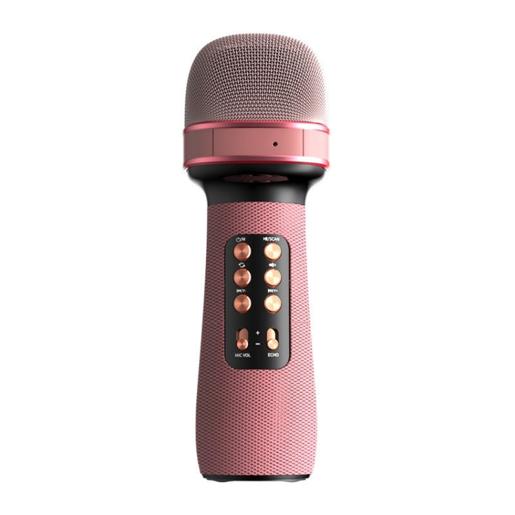 WS898 Live Wireless Bluetooth Microphone with Audio Function(Pink) - Microphone by PMC TechLife | Online Shopping South Africa | PMC TechLife | Buy Now Pay Later Mobicred