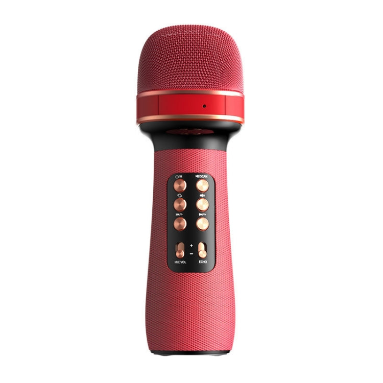 WS898 Live Wireless Bluetooth Microphone with Audio Function(Red) - Microphone by PMC Jewellery | Online Shopping South Africa | PMC Jewellery | Buy Now Pay Later Mobicred