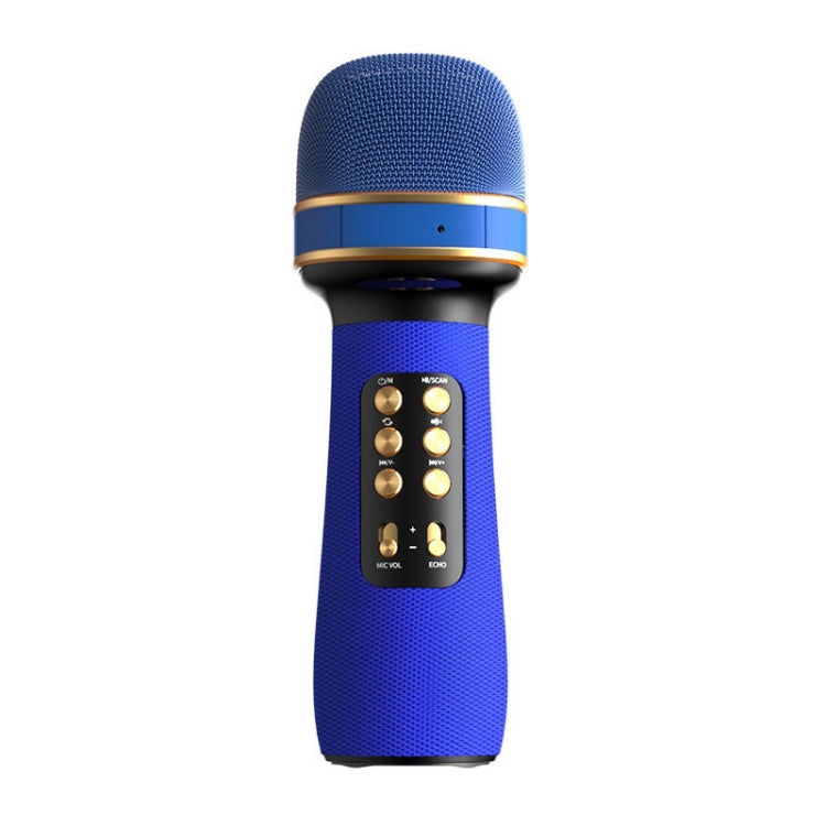 WS898 Live Wireless Bluetooth Microphone with Audio Function(Blue) - Microphone by PMC Jewellery | Online Shopping South Africa | PMC Jewellery | Buy Now Pay Later Mobicred