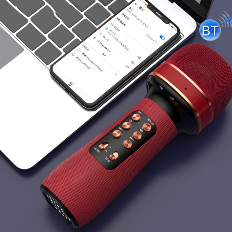 WS898 Live Wireless Bluetooth Microphone with Audio Function(Blue) - Microphone by PMC TechLife | Online Shopping South Africa | PMC TechLife | Buy Now Pay Later Mobicred
