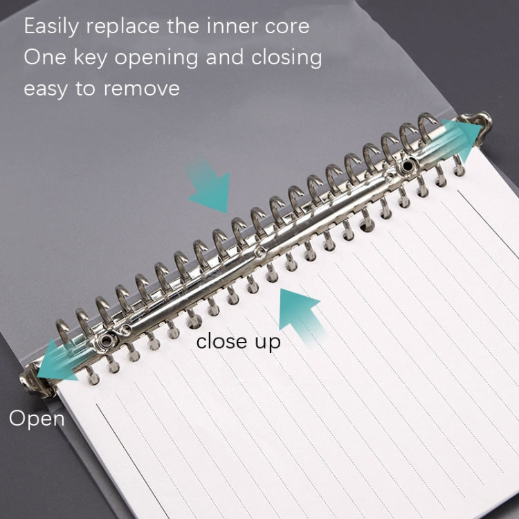 Transparent Matte PP Soft Shell Cover Hand Accountive Page, Style: B5 Mesh Core - Notebooks by PMc TechLife | Online Shopping South Africa | PMc TechLife | Buy Now Pay Later Mobicred