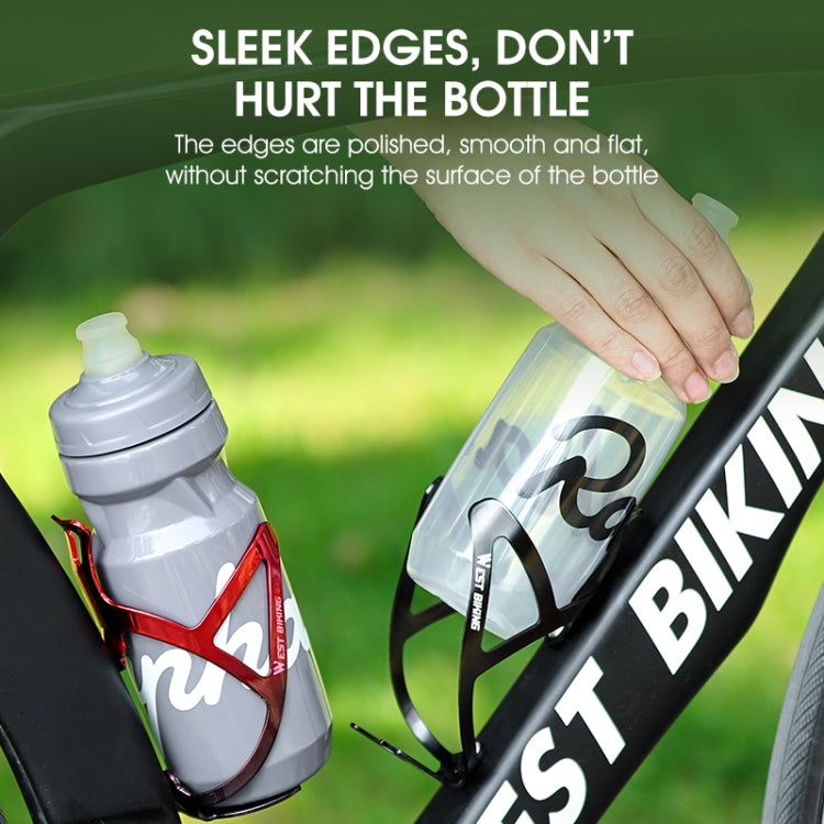WEST BIKING Bicycle Aluminum Beverage Bottle Holder, Colour: Colorful - Holders by WEST BIKING | Online Shopping South Africa | PMC TechLife | Buy Now Pay Later Mobicred