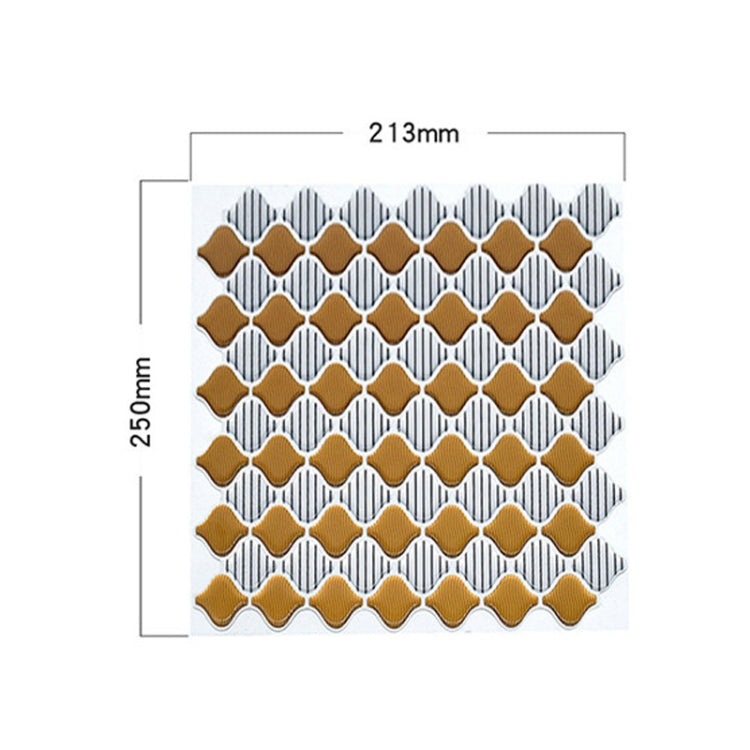 Home 3D Stereo Waterproof Crystal Epoxy Wall Sticker(YJC0056Y) - Wall Tile Stickers by PMc TechLife | Online Shopping South Africa | PMc TechLife | Buy Now Pay Later Mobicred