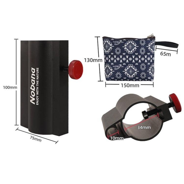 Outdoor Camping Canopy Pole Holder(Black) - free shipping - PMC TechLife - Order now!