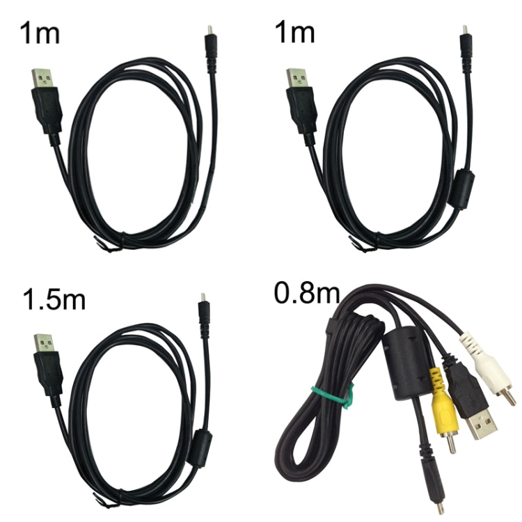 20 PCS 8Pin SLR Camera Cable USB Data Cable For Nikon UC-E6, Length: 1m Without Magnetic Ring -  by PMC TechLife | Online Shopping South Africa | PMC TechLife | Buy Now Pay Later Mobicred