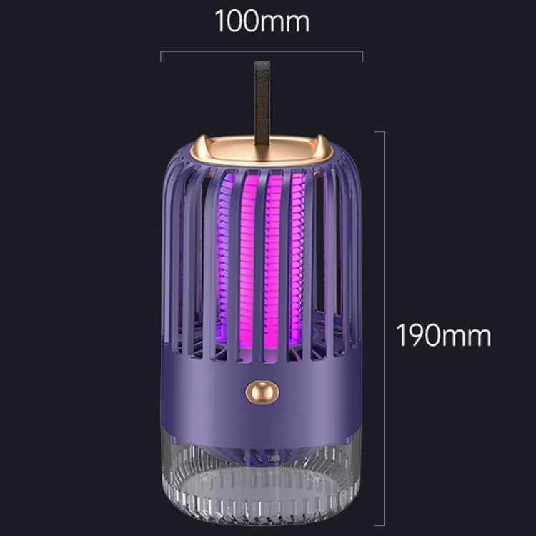 BG-005 Cage Shock Inhalation USB Mute Mosquito Repellent, Style: Charging Model(White) - Repellents by PMC TechLife | Online Shopping South Africa | PMC TechLife | Buy Now Pay Later Mobicred
