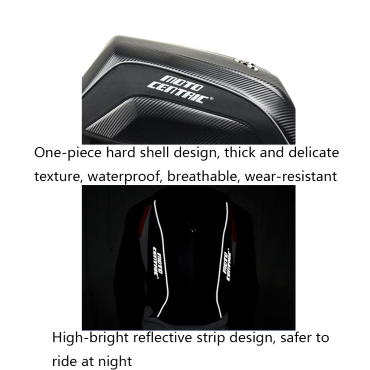 MOTOCENTRIC 11-MC-0077 Motorcycle EVA Turtle Shell Shape Riding Backpack(Blue) - free shipping - PMC TechLife - Order now!