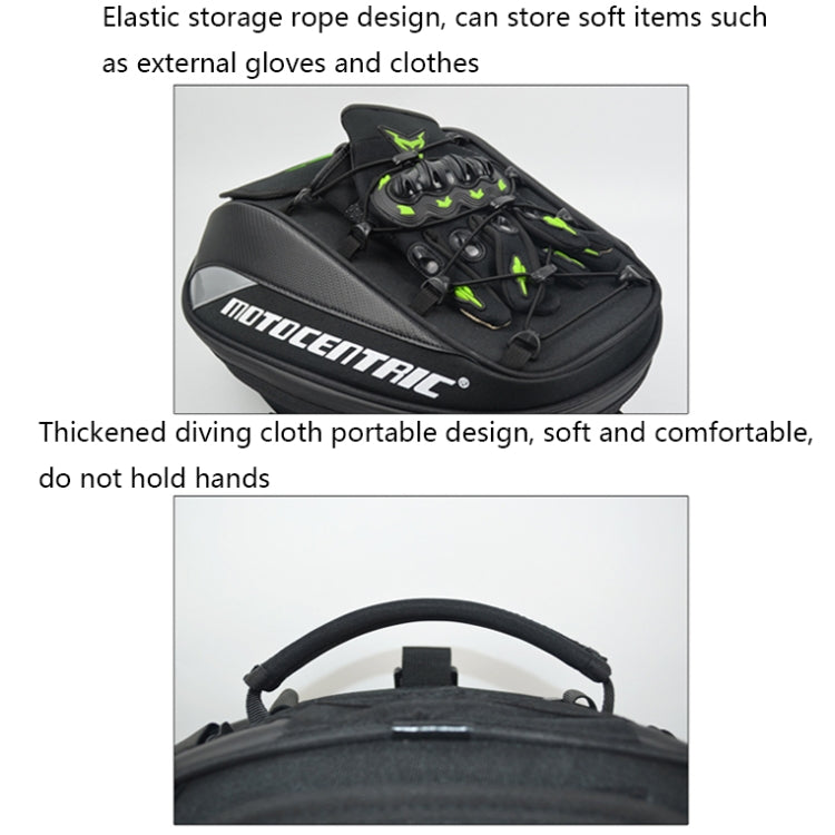 MOTOCENTRIC 11-MC-0102 Motorcycle Rear Seat Helmet Bag(Red) - free shipping - PMC TechLife - Order now!
