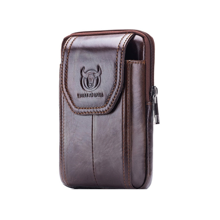 BULL CAPTAIN  Leather Multifunctional Waist Bag For Men(Brown-08) - Wallets by BULL CAPTAIN | Online Shopping South Africa | PMC Jewellery | Buy Now Pay Later Mobicred