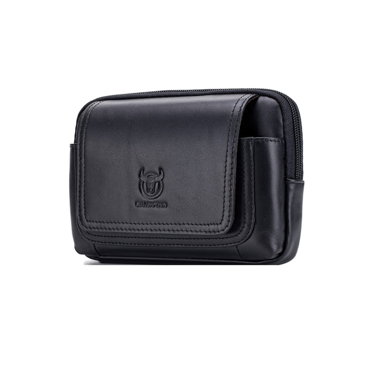 BULL CAPTAIN  Leather Multifunctional Waist Bag For Men(Black-09) - Wallets by BULL CAPTAIN | Online Shopping South Africa | PMC Jewellery | Buy Now Pay Later Mobicred