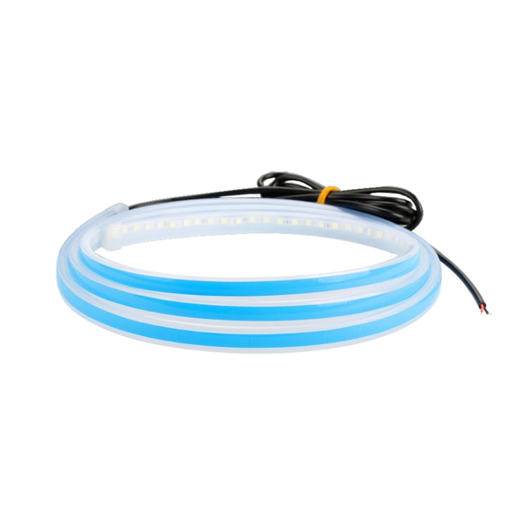 Car LED Streamer Decorative Hood Atmosphere Lights, Style: Monochrome Yellow Light(1.5m) - Decorative Lights by PMC TechLife | Online Shopping South Africa | PMC TechLife | Buy Now Pay Later Mobicred
