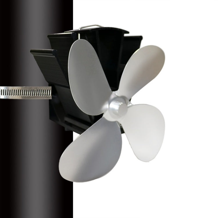 YL603 Thermodynamic Magnetless Wall Mounted Fireplace Fan(Silver) - Fireplace Fan by PMC TechLife | Online Shopping South Africa | PMC TechLife | Buy Now Pay Later Mobicred