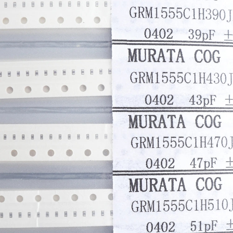 0402 SMD Capacitor Electronic Component Sample Book(80 Kinds 50 Each) - Battery & Resistance Tester by PMC TechLife | Online Shopping South Africa | PMC TechLife | Buy Now Pay Later Mobicred