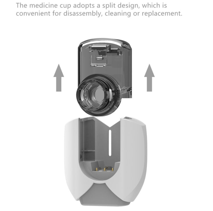 Hands-free Wearable Micro-mesh Nebulizer for Adults and Children ,Style: With EU Plug(Blue White) - free shipping - PMC TechLife - Order now!