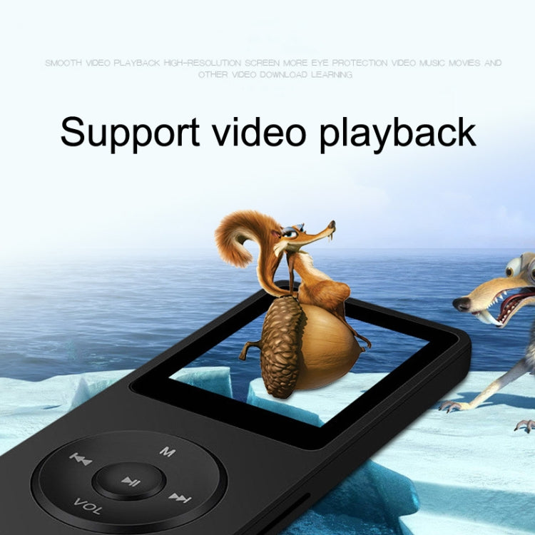 Card Ultra-thin Lossless MP4 Player With Screen(Gold) - MP4 Player by PMC TechLife | Online Shopping South Africa | PMC TechLife | Buy Now Pay Later Mobicred