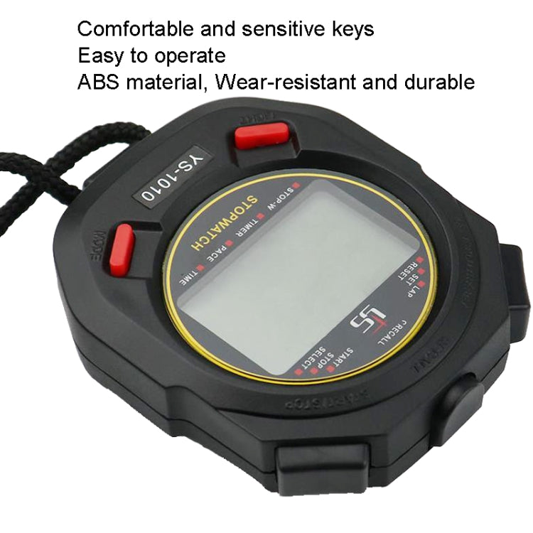 YS 3 Rows Display Luminous Stopwatch Timer Training Referee Stopwatch, Style: YS-1010 10 Memories - Pedometer by PMc TechLife | Online Shopping South Africa | PMc TechLife | Buy Now Pay Later Mobicred
