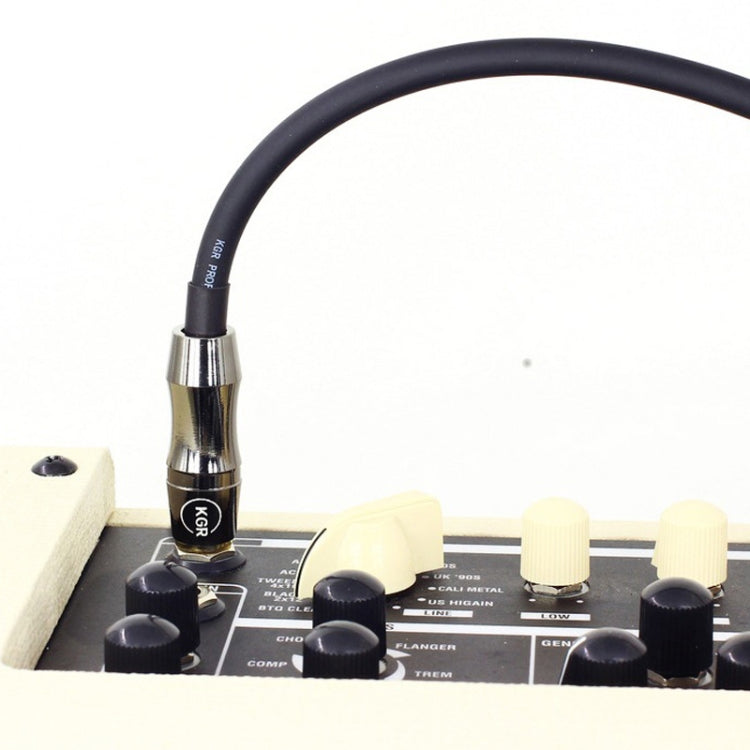 KGR Guitar Cable Keyboard Drum Audio Cable, Specification: 1m(Elbow Straight Jack) - free shipping - PMC TechLife - Order now!