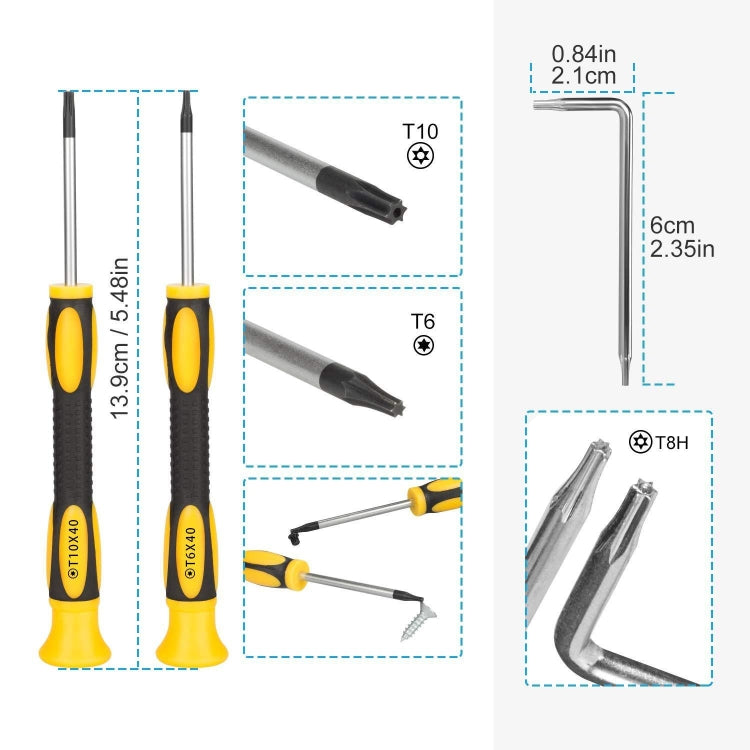 17 In 1 Game Console Repair Screwdriver Tool Set For NS Switch, Series: 17 In 1 (2) - free shipping - PMC TechLife - Order now!