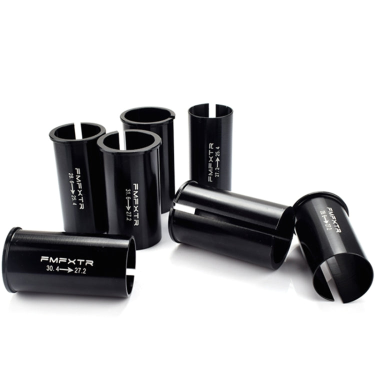 2 PCS FMFXTR Bicycle Seat Tube Reducer Sleeve Conversion Sleeve, Specification: 30.4mm To 27.2mm - Bicycle Seat Posts by FMFXTR | Online Shopping South Africa | PMc TechLife | Buy Now Pay Later Mobicred