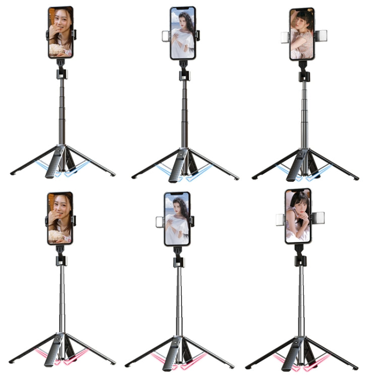 Phone Live Bracket Bluetooth Selfie Tripod, High: 104CM (Aluminum Alloy + Single Fill Light) - Selfie Sticks by PMC TechLife | Online Shopping South Africa | PMC TechLife | Buy Now Pay Later Mobicred