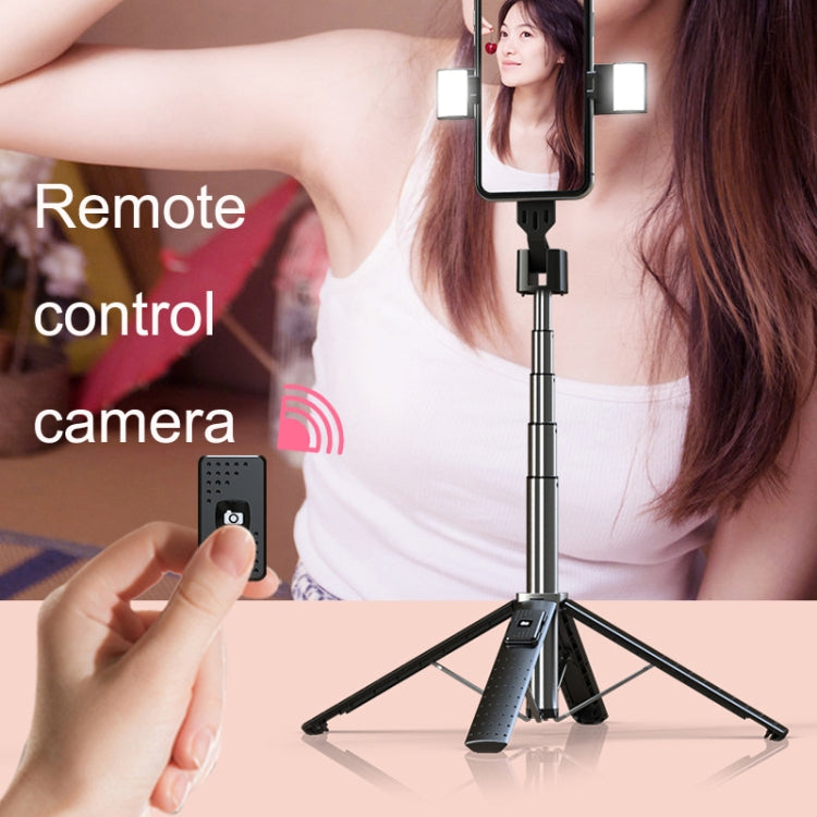 Phone Live Bracket Bluetooth Selfie Tripod, High: 104CM (Aluminum Alloy + Single Fill Light) - Selfie Sticks by PMC TechLife | Online Shopping South Africa | PMC TechLife | Buy Now Pay Later Mobicred