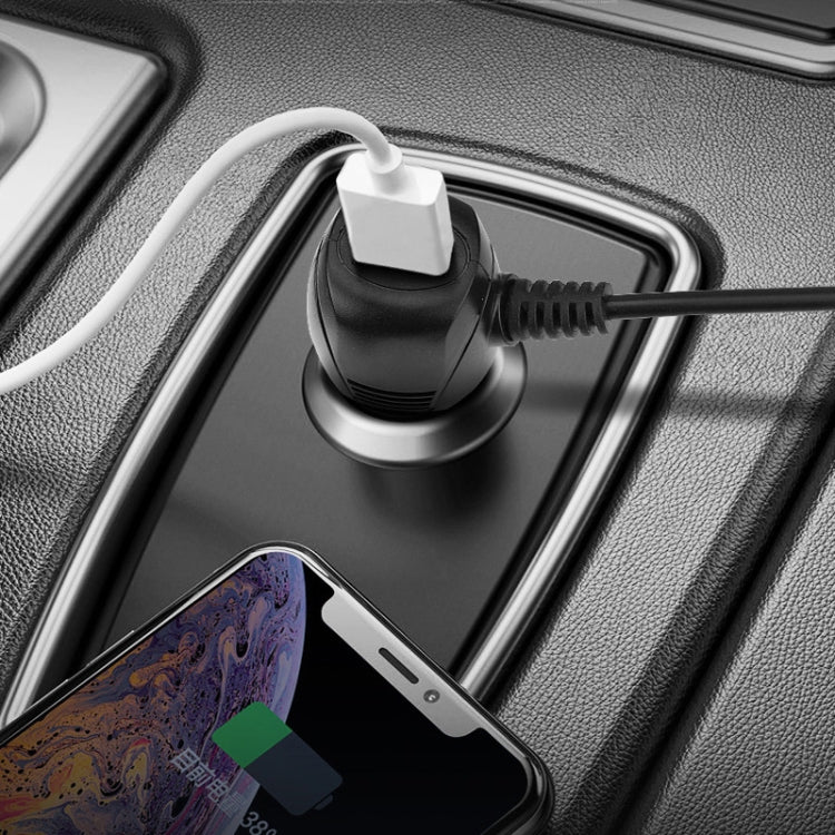 2 PCS Car Charger Fast Charging Driving Recorder Supply Line, Style: 1A+2A(Mini Straight Head) - Cables & Connectors by PMC TechLife | Online Shopping South Africa | PMC TechLife | Buy Now Pay Later Mobicred