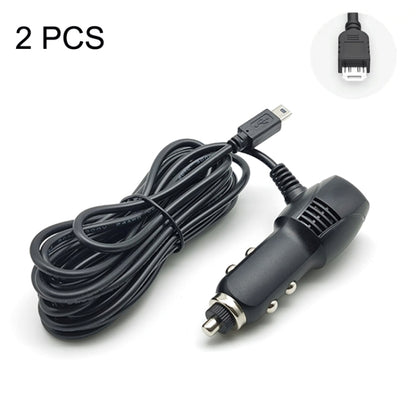 2 PCS Car Charger Fast Charge Driving Recorder Supply Line, Style: 1.5A+2.4A(Android Straight Head) - Cables & Connectors by PMC Jewellery | Online Shopping South Africa | PMC Jewellery | Buy Now Pay Later Mobicred