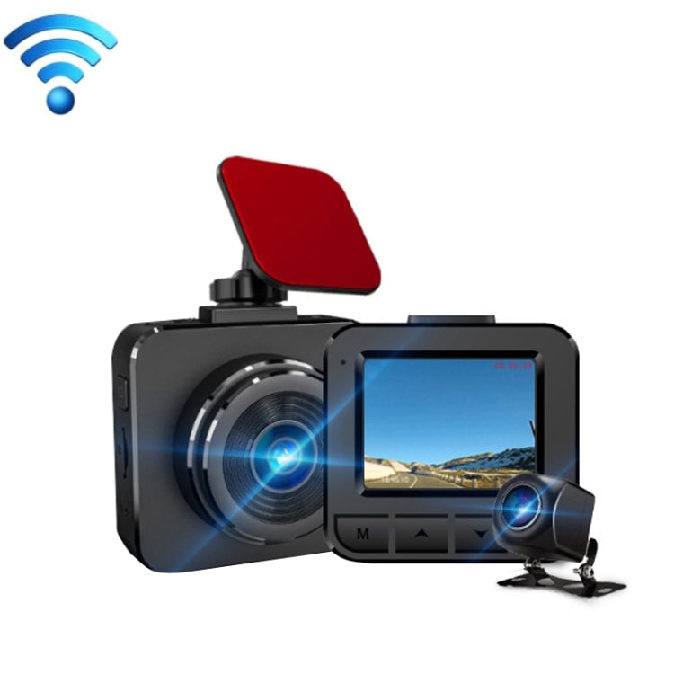 KG210 1080P WIFI Hidden HD Voice Prompt Car Recorder, Style: Dual Lens - Car DVRs by PMC Jewellery | Online Shopping South Africa | PMC Jewellery | Buy Now Pay Later Mobicred