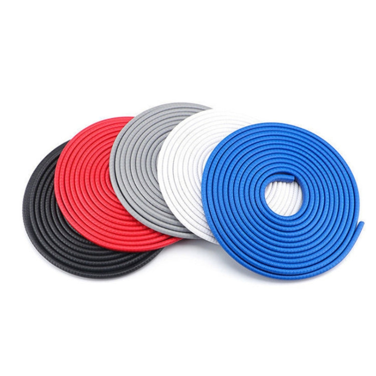 5m U-shaped Non-stick Car Rubber Seal Bumper(Blue) - Anti Collision Sticker by PMC TechLife | Online Shopping South Africa | PMC TechLife