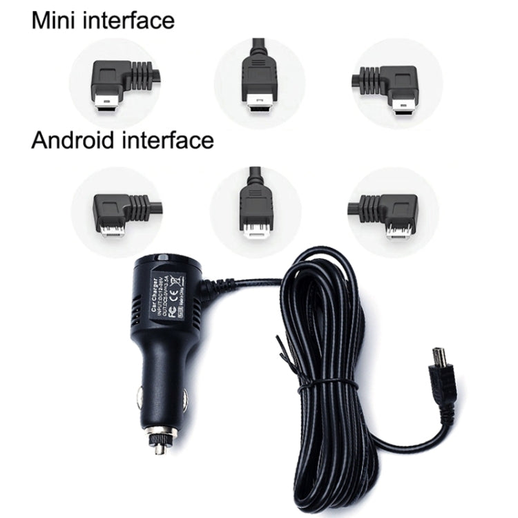 2PCS JY-032 USB Plug Digital Display Fast Charge Car Charger, Style: 3.5A + QC3.0(Mini Right Bend) - Cables & Connectors by PMC Jewellery | Online Shopping South Africa | PMC Jewellery | Buy Now Pay Later Mobicred