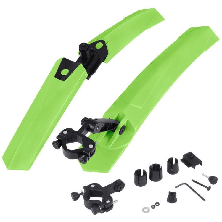 2632 Bicycle Quick Release Mudguards, Style: Ordinary (Green) - Mudguards by PMc TechLife | Online Shopping South Africa | PMc TechLife | Buy Now Pay Later Mobicred