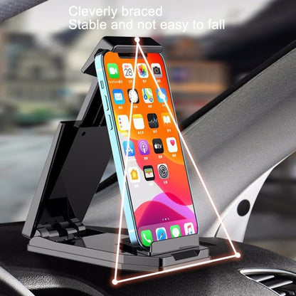 Mobile Phone Tablet Car Holder Suction Cup Instrument Fixed Bracket, Color: Black Carbon Fiber - Car Holders by PMC Jewellery | Online Shopping South Africa | PMC Jewellery | Buy Now Pay Later Mobicred