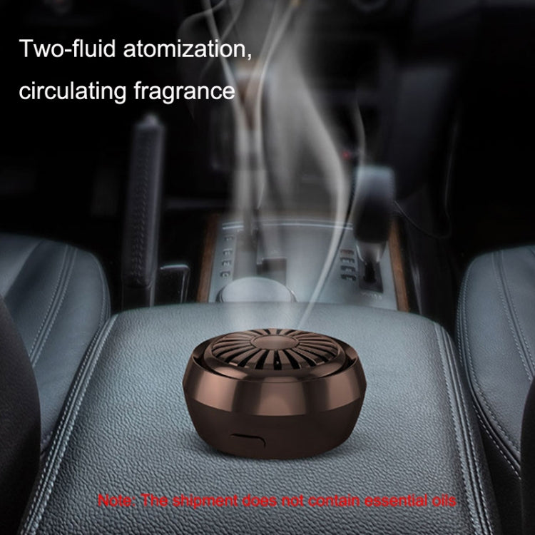 Mini Car Smart Aroma Diffuser Home Atomizing Diffuser(Black purple) - Air Purifier by PMC Jewellery | Online Shopping South Africa | PMC Jewellery | Buy Now Pay Later Mobicred