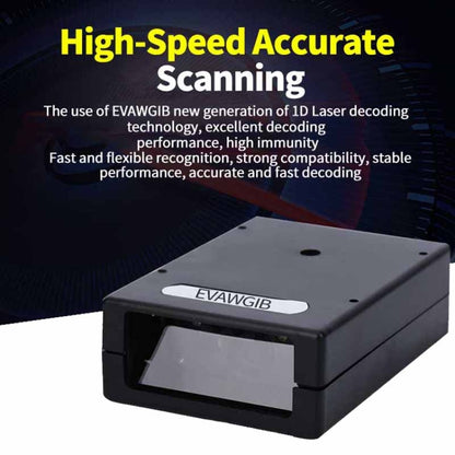 EVAWGIB DL-X620 1D Barcode Laser Scanning Module Embedded Engine, Style: RS232 Interface - Barcode Scanner by PMC Jewellery | Online Shopping South Africa | PMC Jewellery | Buy Now Pay Later Mobicred