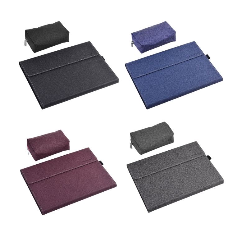 All-Inclusive Drop Case For Microsoft Surface Pro 8, Color: PC Hard Shell Dark Blue With Power Pack - Others by PMC TechLife | Online Shopping South Africa | PMC TechLife | Buy Now Pay Later Mobicred